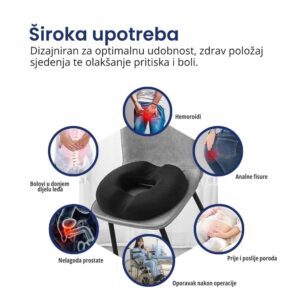 Ortopedski jastuk za sjedenje – MediLux - Image 3