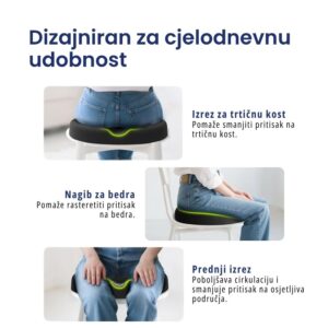 Ortopedski jastuk za sjedenje – MediLux - Image 4