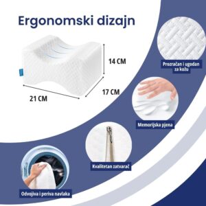 Ortopedski jastuk za između koljena – ErgoPlus - Image 4