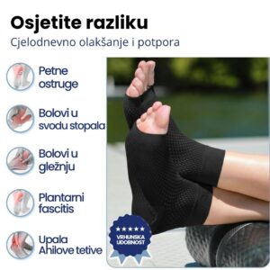 Kompresijske čarape za plantarni fascitis – Kinesios - Image 6